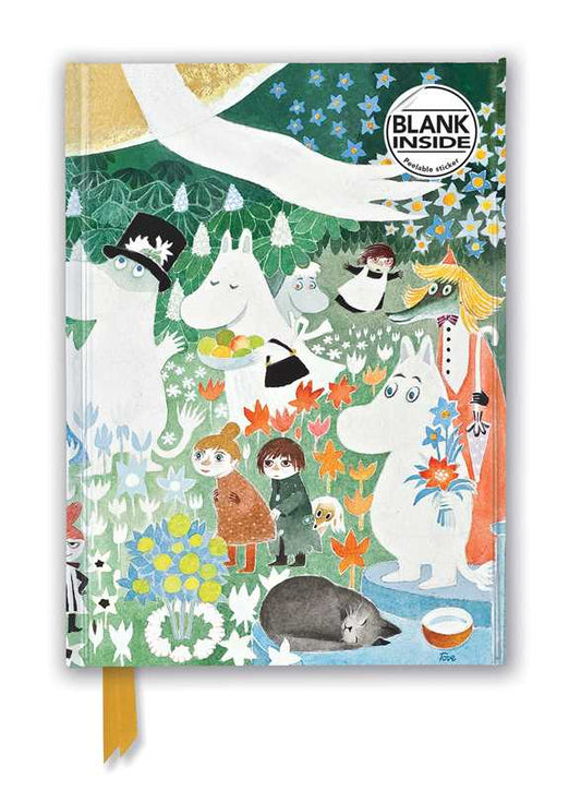 Moomin: Dangerous Journey (Foiled Blank Journal) - 6"x 8.5" Blank Book; 176 pages