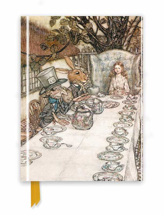 Rackham: Alice In Wonderland Tea Party (Foiled Journal) by: Notebook / blank book; 176 pages / English