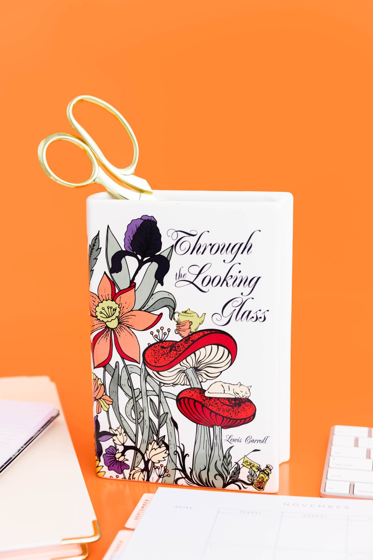 Large Book Vase, Through the Looking Glass