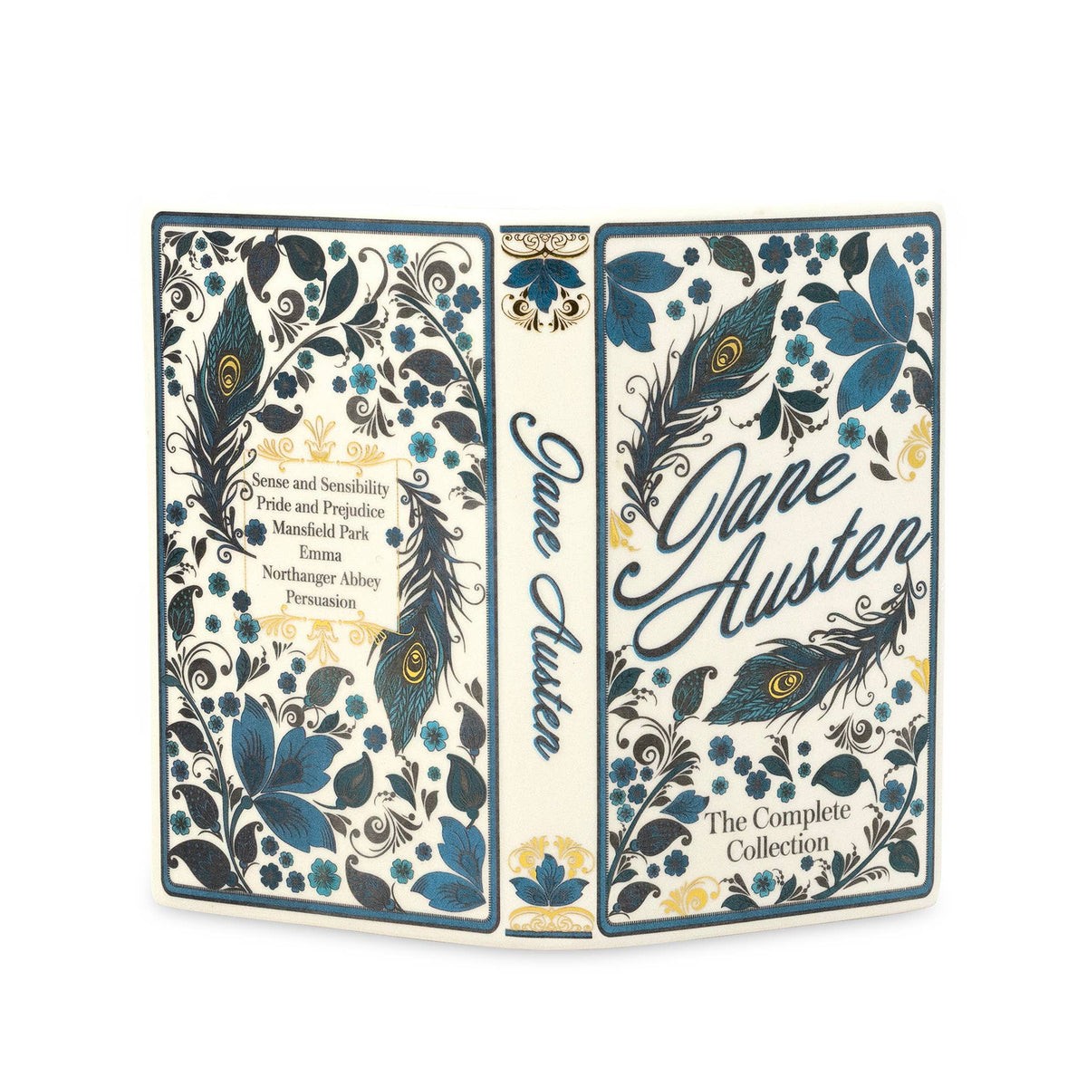 Open Book Vase, Jane Austen Collection
