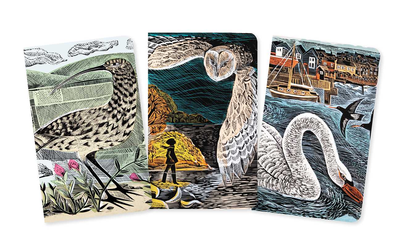 Angela Harding: Wildlife Set of 3 Mini Notebooks by: Notebook / blank book; 64 pages / English