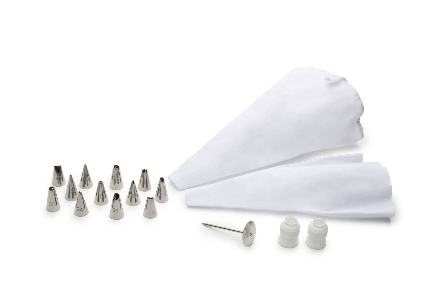 Fox Run Icing Set, 17-Piece, 8.25" x 3" x 1.75"