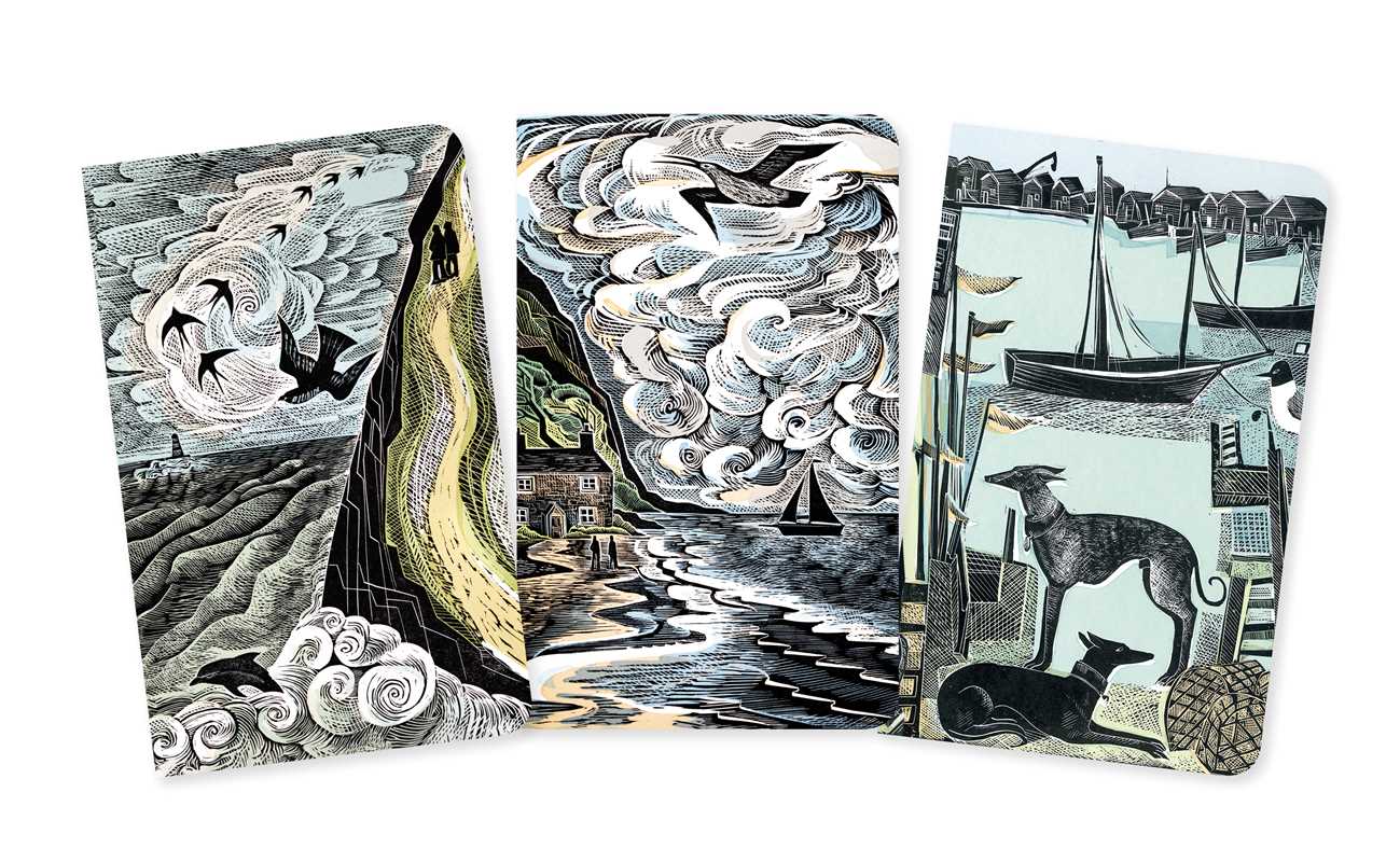Angela Harding: Coastlines Set of 3 Mini Notebooks by: Notebook / blank book; 64 pages / English