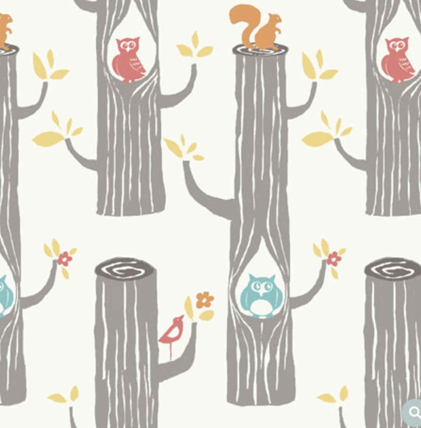 Birch Fabrics - Woodland Friends - Circa 52 - Monaluna - 100% Quilt-Weight Poplin