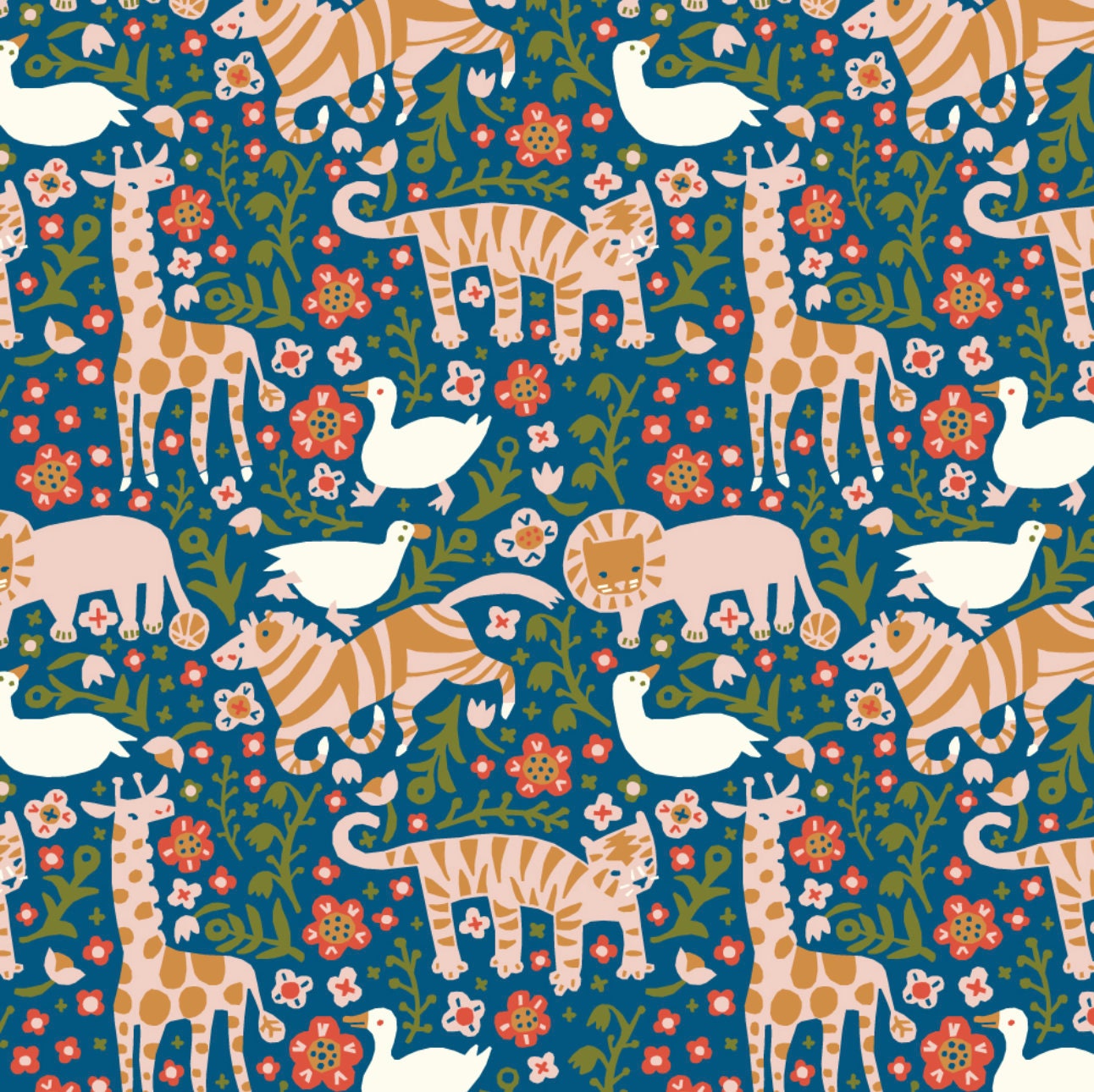 Kristen Balouch - MENAGERIE ROYAL - Enchanted Kingdom - Birch Fabrics