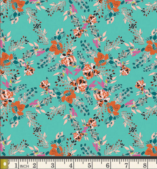 Bari J. Ackerman - Episodic Blooms Aqua - Virtuosa