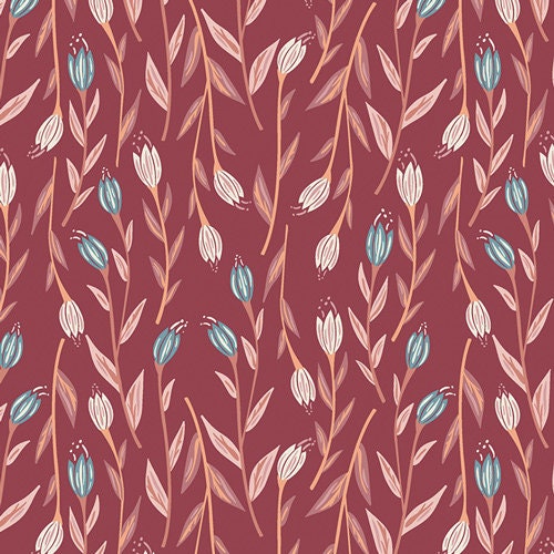 AGF Studio - Whispers Inbloom Cherryfield - Little Clementine- Art Gallery Fabrics