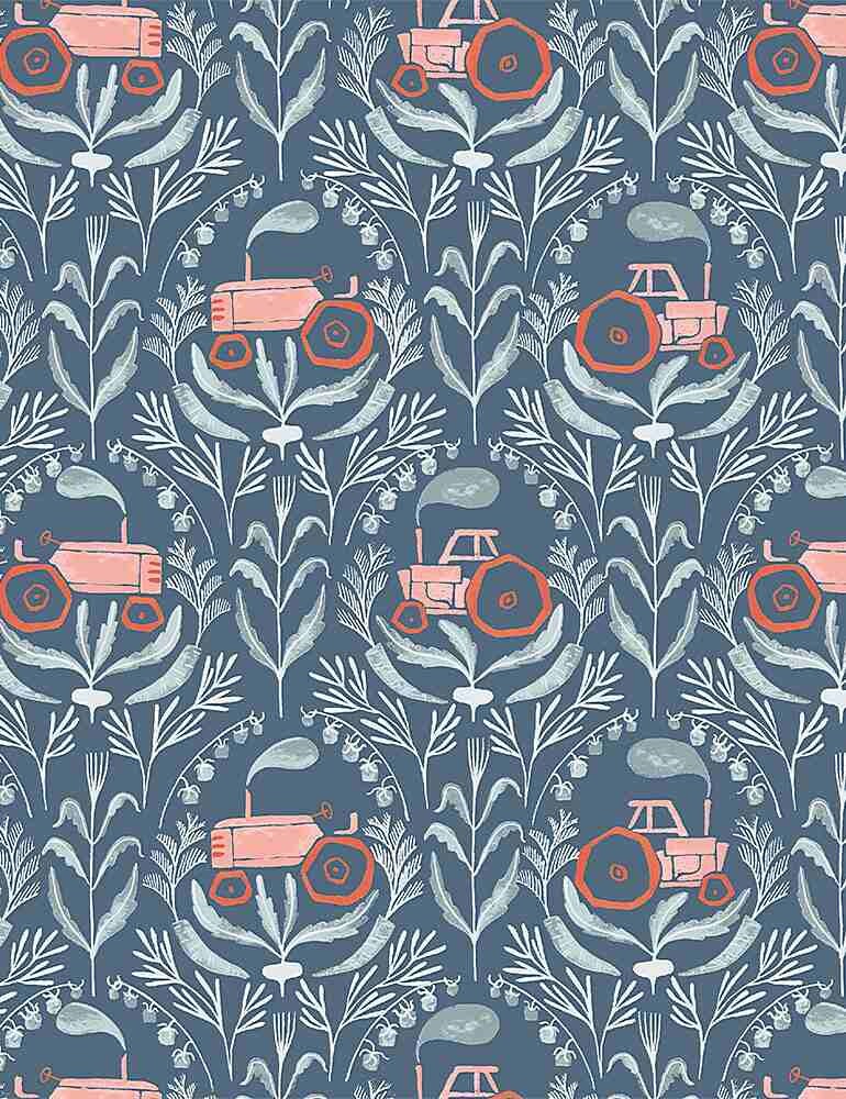 Rae Ritchie - Tractors - Poppy Prairie -Dear Stella