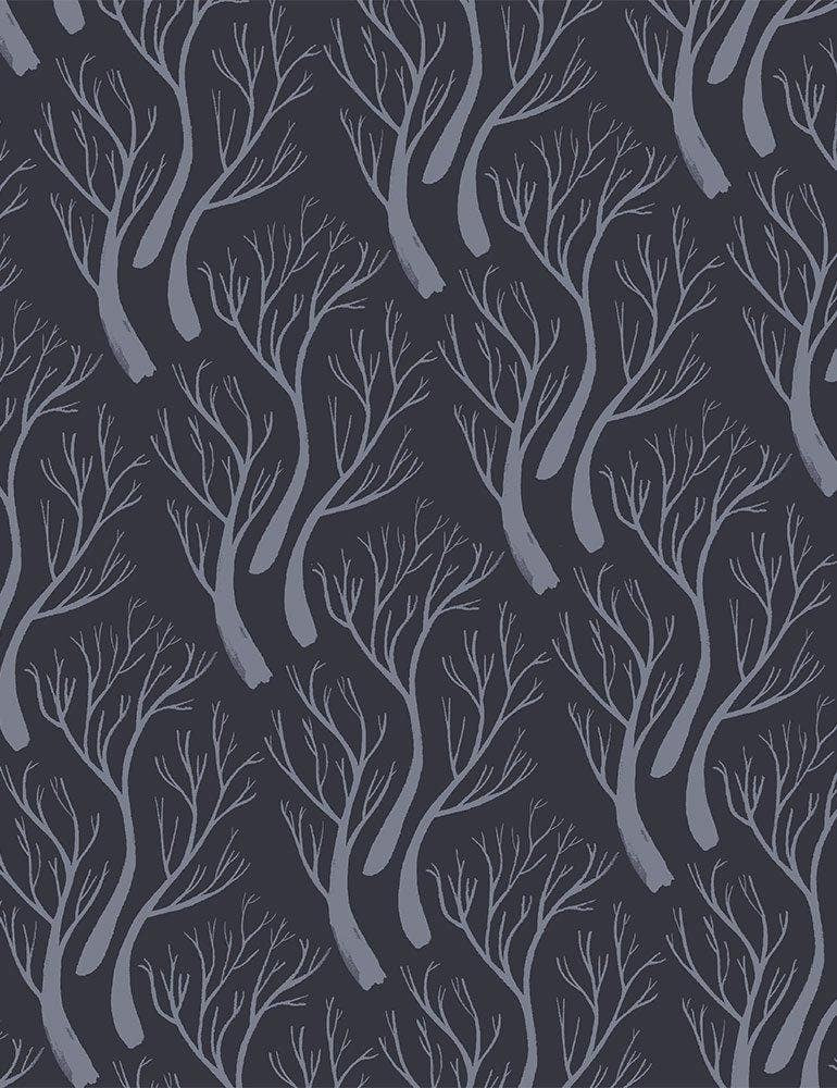 Dear Stella - Trees from the Toil & Trouble Collection by Rae Ritchie - 100% Quilting Cotton