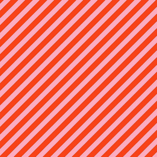 Faye Guanipa - Vintage Stripe - Holly Jolly