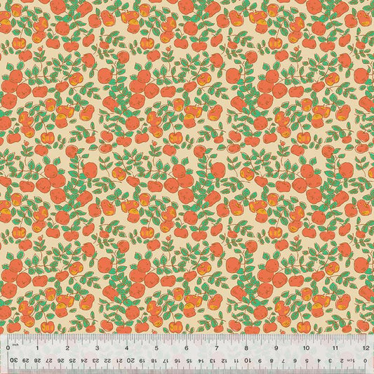 Heather Ross - Apples Peach - Forestburgh