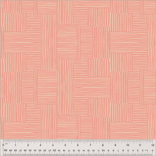 Heather Ross - Woven Shell/Peachy - Heather Ross Ruby + Bee Blenders